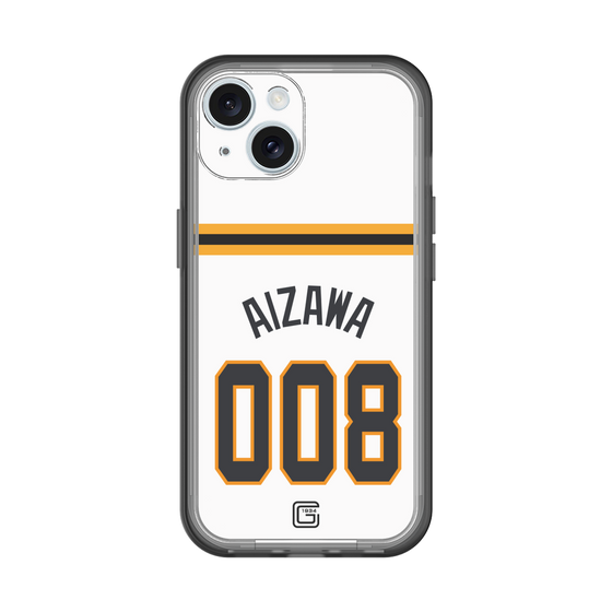 スリムプロテクションプレミアムケース［ 読売ジャイアンツ - #008 AIZAWA - ホーム ］