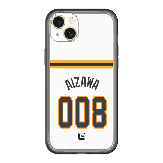 スリムプロテクションプレミアムケース［ 読売ジャイアンツ - #008 AIZAWA - ホーム ］