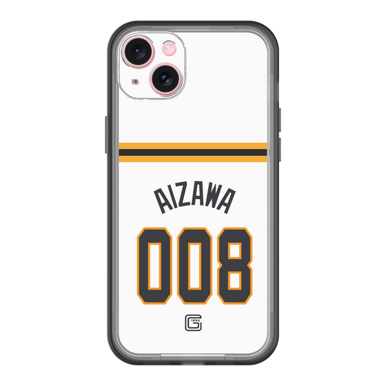 スリムプロテクションプレミアムケース［ 読売ジャイアンツ - #008 AIZAWA - ホーム ］