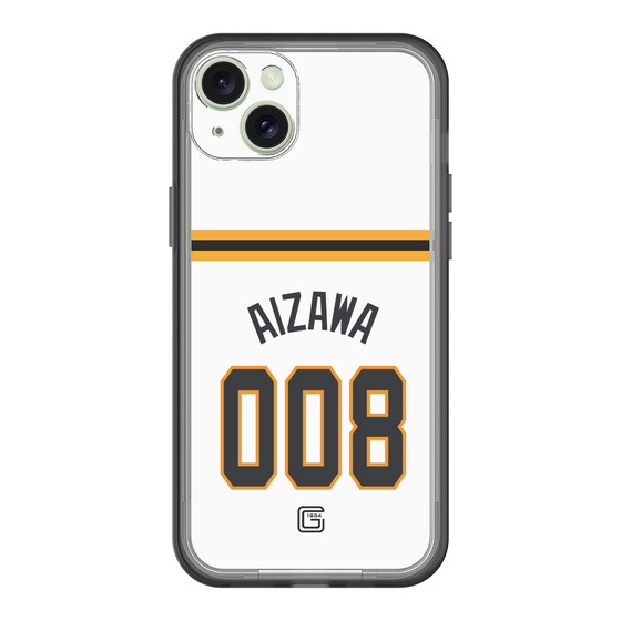 スリムプロテクションプレミアムケース［ 読売ジャイアンツ - #008 AIZAWA - ホーム ］