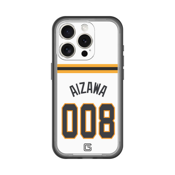 スリムプロテクションプレミアムケース［ 読売ジャイアンツ - #008 AIZAWA - ホーム ］