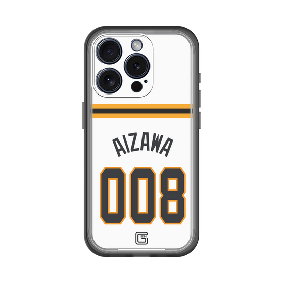 スリムプロテクションプレミアムケース［ 読売ジャイアンツ - #008 AIZAWA - ホーム ］