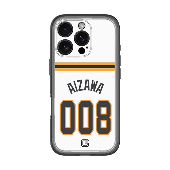 スリムプロテクションプレミアムケース［ 読売ジャイアンツ - #008 AIZAWA - ホーム ］