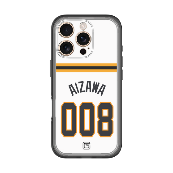 スリムプロテクションプレミアムケース［ 読売ジャイアンツ - #008 AIZAWA - ホーム ］