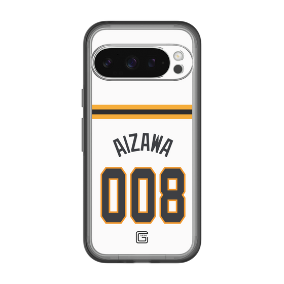 スリムプロテクションプレミアムケース［ 読売ジャイアンツ - #008 AIZAWA - ホーム ］
