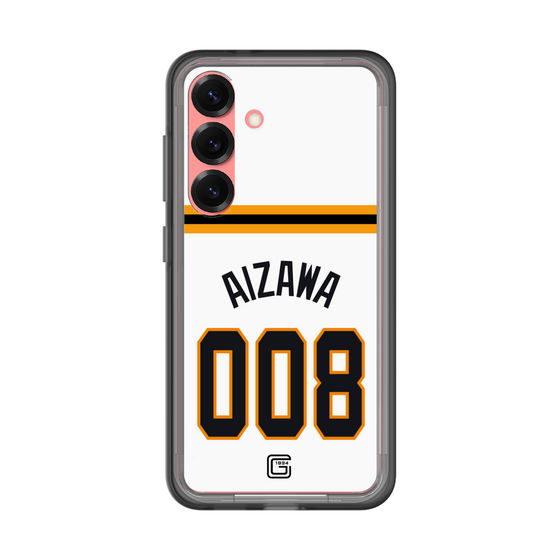スリムプロテクションプレミアムケース［ 読売ジャイアンツ - #008 AIZAWA - ホーム ］
