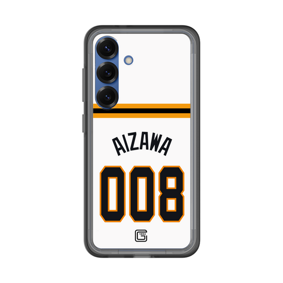 スリムプロテクションプレミアムケース［ 読売ジャイアンツ - #008 AIZAWA - ホーム ］
