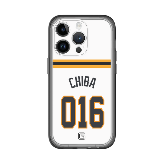 スリムプロテクションプレミアムケース［ 読売ジャイアンツ - #016 CHIBA - ホーム ］