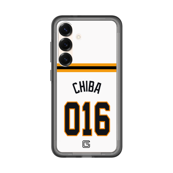 スリムプロテクションプレミアムケース［ 読売ジャイアンツ - #016 CHIBA - ホーム ］