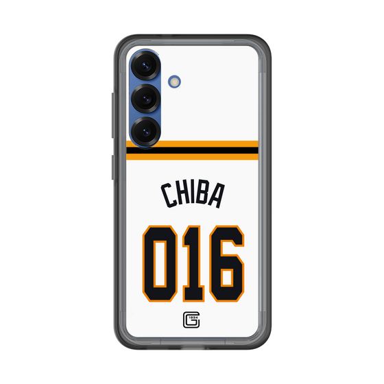 スリムプロテクションプレミアムケース［ 読売ジャイアンツ - #016 CHIBA - ホーム ］