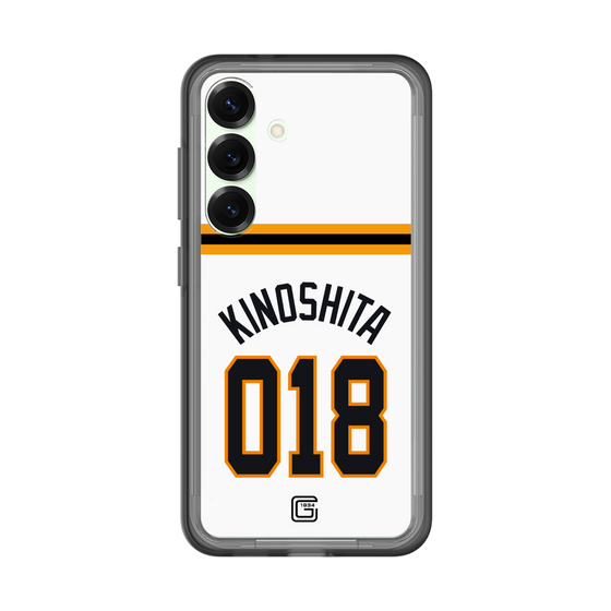 スリムプロテクションプレミアムケース［ 読売ジャイアンツ - #018 KINOSHITA - ホーム ］