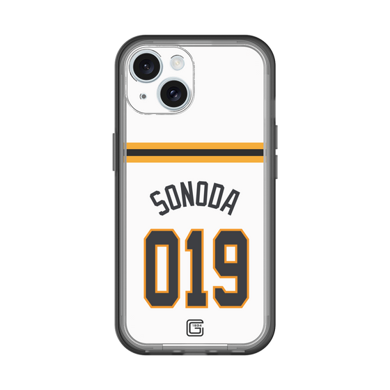 スリムプロテクションプレミアムケース［ 読売ジャイアンツ - #019 SONODA - ホーム ］