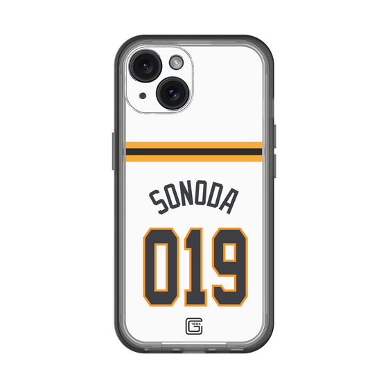 スリムプロテクションプレミアムケース［ 読売ジャイアンツ - #019 SONODA - ホーム ］
