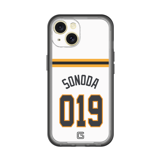 スリムプロテクションプレミアムケース［ 読売ジャイアンツ - #019 SONODA - ホーム ］