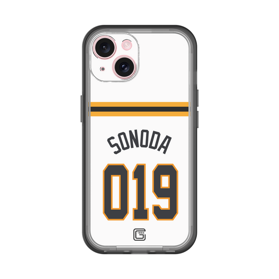 スリムプロテクションプレミアムケース［ 読売ジャイアンツ - #019 SONODA - ホーム ］