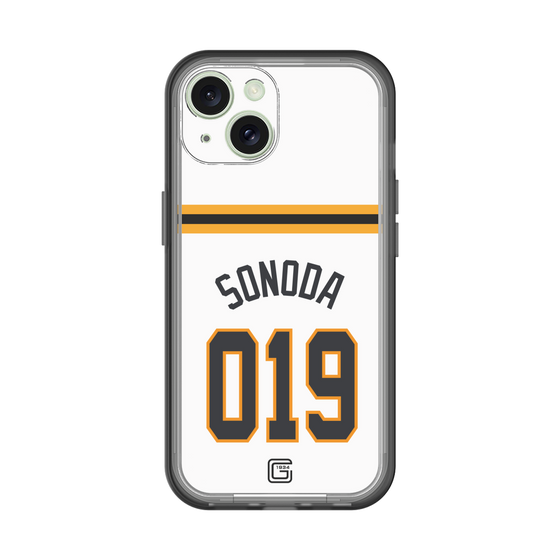 スリムプロテクションプレミアムケース［ 読売ジャイアンツ - #019 SONODA - ホーム ］