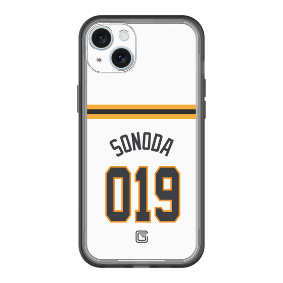 スリムプロテクションプレミアムケース［ 読売ジャイアンツ - #019 SONODA - ホーム ］