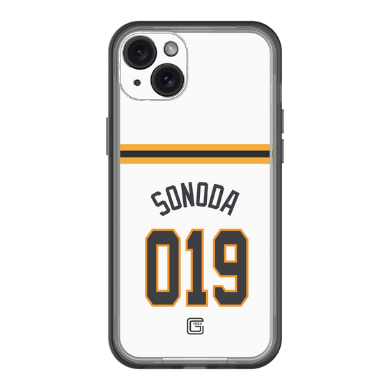スリムプロテクションプレミアムケース［ 読売ジャイアンツ - #019 SONODA - ホーム ］