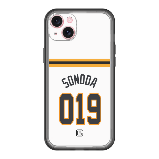 スリムプロテクションプレミアムケース［ 読売ジャイアンツ - #019 SONODA - ホーム ］