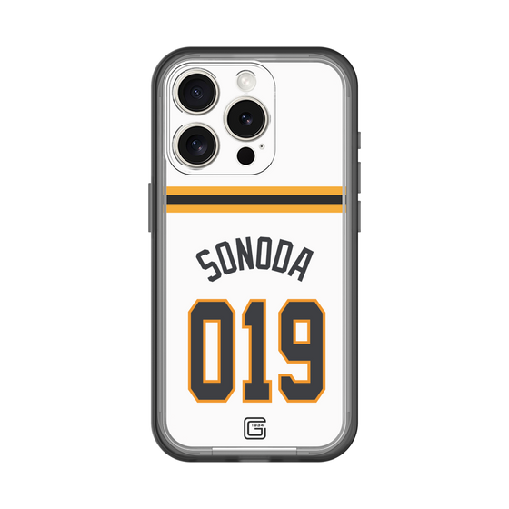 スリムプロテクションプレミアムケース［ 読売ジャイアンツ - #019 SONODA - ホーム ］
