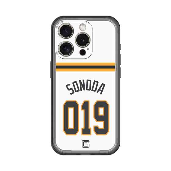 スリムプロテクションプレミアムケース［ 読売ジャイアンツ - #019 SONODA - ホーム ］