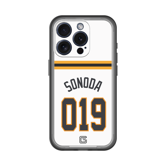 スリムプロテクションプレミアムケース［ 読売ジャイアンツ - #019 SONODA - ホーム ］