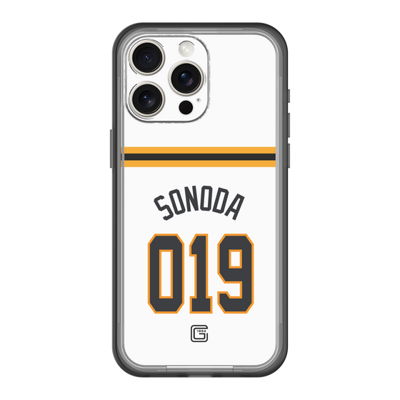 スリムプロテクションプレミアムケース［ 読売ジャイアンツ - #019 SONODA - ホーム ］