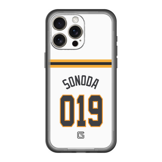 スリムプロテクションプレミアムケース［ 読売ジャイアンツ - #019 SONODA - ホーム ］