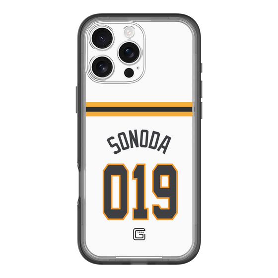 スリムプロテクションプレミアムケース［ 読売ジャイアンツ - #019 SONODA - ホーム ］