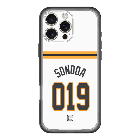 スリムプロテクションプレミアムケース［ 読売ジャイアンツ - #019 SONODA - ホーム ］