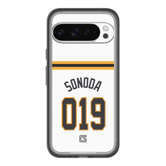 スリムプロテクションプレミアムケース［ 読売ジャイアンツ - #019 SONODA - ホーム ］