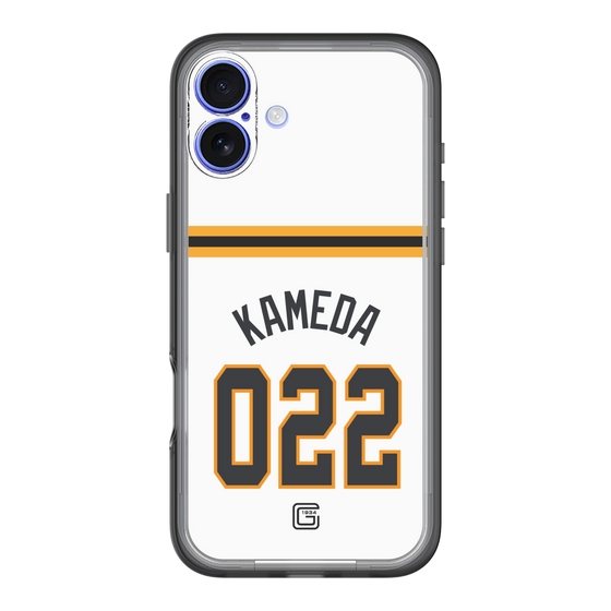 スリムプロテクションプレミアムケース［ 読売ジャイアンツ - #022 KAMEDA - ホーム ］