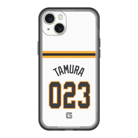 スリムプロテクションプレミアムケース［ 読売ジャイアンツ - #023 TAMURA - ホーム ］