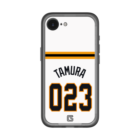 スリムプロテクションプレミアムケース［ 読売ジャイアンツ - #023 TAMURA - ホーム ］
