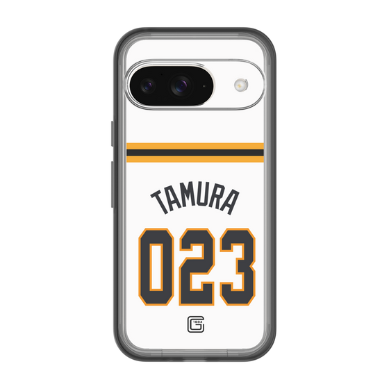 スリムプロテクションプレミアムケース［ 読売ジャイアンツ - #023 TAMURA - ホーム ］