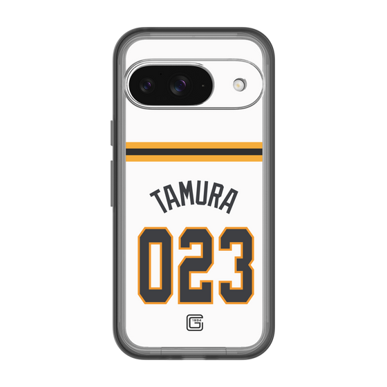 スリムプロテクションプレミアムケース［ 読売ジャイアンツ - #023 TAMURA - ホーム ］