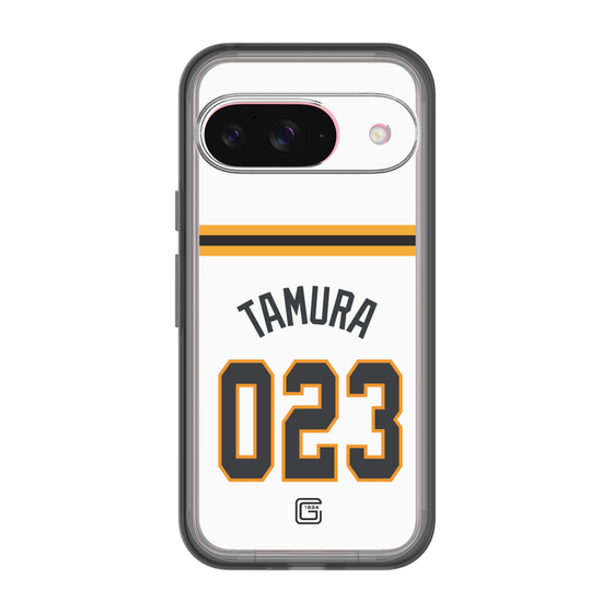 スリムプロテクションプレミアムケース［ 読売ジャイアンツ - #023 TAMURA - ホーム ］
