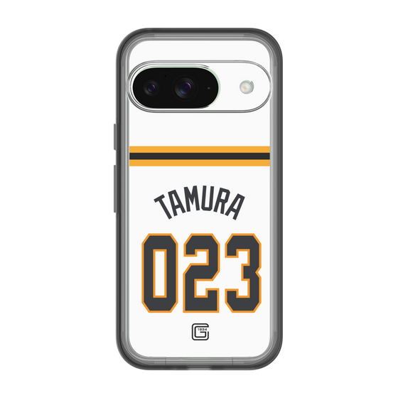 スリムプロテクションプレミアムケース［ 読売ジャイアンツ - #023 TAMURA - ホーム ］