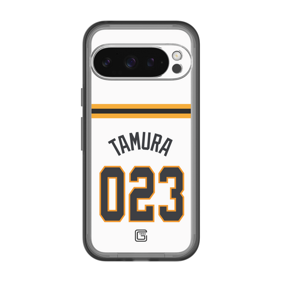 スリムプロテクションプレミアムケース［ 読売ジャイアンツ - #023 TAMURA - ホーム ］