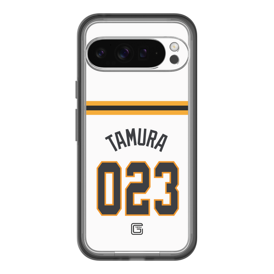 スリムプロテクションプレミアムケース［ 読売ジャイアンツ - #023 TAMURA - ホーム ］