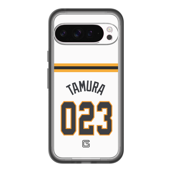 スリムプロテクションプレミアムケース［ 読売ジャイアンツ - #023 TAMURA - ホーム ］