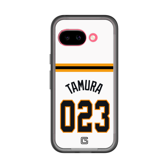 スリムプロテクションプレミアムケース［ 読売ジャイアンツ - #023 TAMURA - ホーム ］