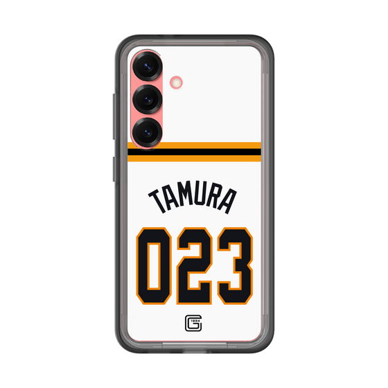 スリムプロテクションプレミアムケース［ 読売ジャイアンツ - #023 TAMURA - ホーム ］