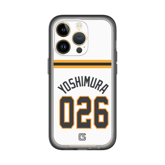 スリムプロテクションプレミアムケース［ 読売ジャイアンツ - #026 YOSHIMURA - ホーム ］