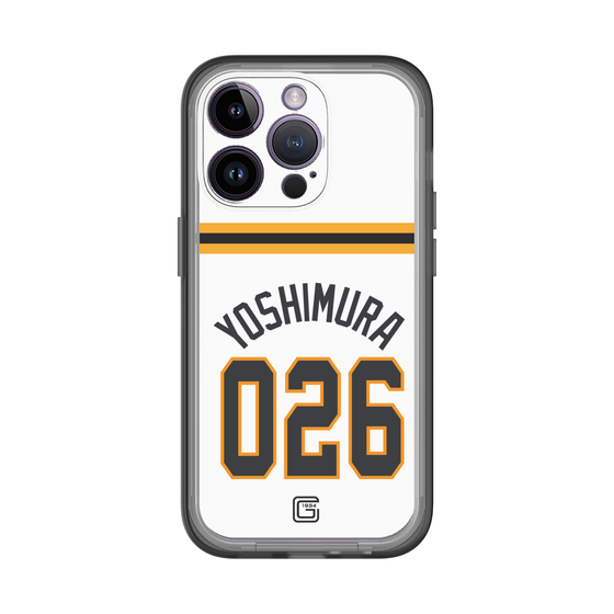 スリムプロテクションプレミアムケース［ 読売ジャイアンツ - #026 YOSHIMURA - ホーム ］