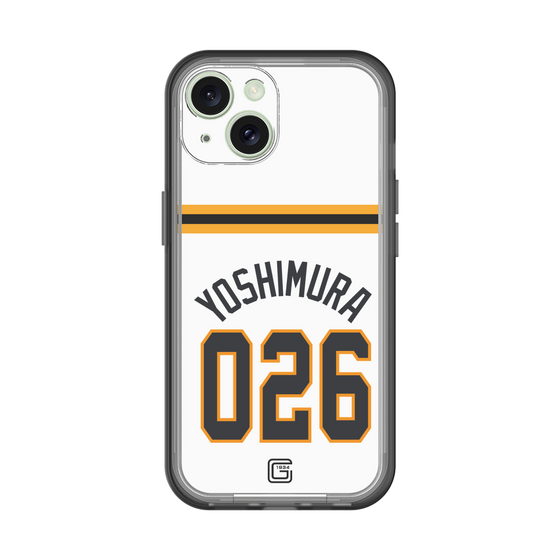 スリムプロテクションプレミアムケース［ 読売ジャイアンツ - #026 YOSHIMURA - ホーム ］
