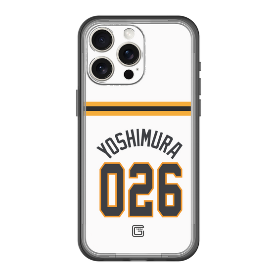 スリムプロテクションプレミアムケース［ 読売ジャイアンツ - #026 YOSHIMURA - ホーム ］