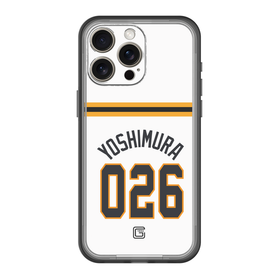 スリムプロテクションプレミアムケース［ 読売ジャイアンツ - #026 YOSHIMURA - ホーム ］
