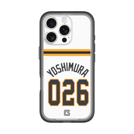 スリムプロテクションプレミアムケース［ 読売ジャイアンツ - #026 YOSHIMURA - ホーム ］