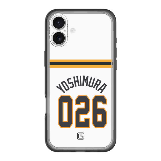 スリムプロテクションプレミアムケース［ 読売ジャイアンツ - #026 YOSHIMURA - ホーム ］